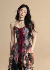 Lace Suspender T-shirt