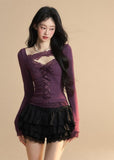 Lace Strap Tee