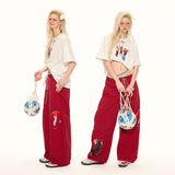 루즈핏 라운드넥 티셔츠