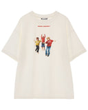 루즈핏 라운드넥 티셔츠