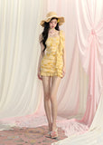 Slimming spicy dress