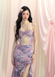 Mermaid Mesh Slim Dress