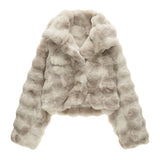 여성용 3차원 라펠 재킷