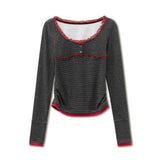 Soft Knit Long-Sleeve T-Shirt