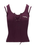 가짜 투피스 조끼 슬리밍 이너 탑