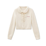 장난꾸러기 미술 학생 니트 탑