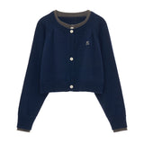 가짜 투피스 스웨터 재킷