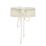 Flower lace camisole setup