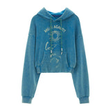 캐주얼 후드 스웨트셔츠