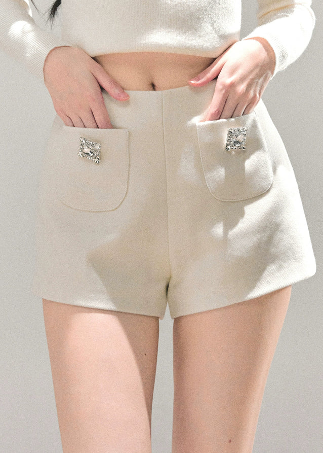 winter three piece set, fur cloak suit women, luxury holiday outfit, bow coat winter, white fur trim set, christmas light luxury clothing, winter shorts set, korean winter fashion suit, elegant fur cape outfit, fw25 womens coat set