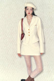 Chaebol Style Bat Sleeve Suit Set