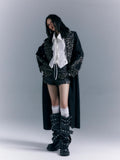 Shoulder pad coat jacket
