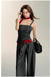Striped Pure Desire Three-Piece Set
