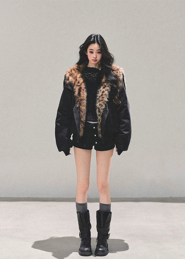 plush winter coat, loose faux fur coat, womens fluffy jacket, cozy winter outerwear, soft sherpa coat, warm plush coat women, fw25 fluffy jacket, korean winter fashion, teddy coat women, street cozy outer