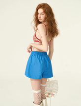 가슴 패드가 있는 레이스 플레드 브라 캐미솔 탱크탑