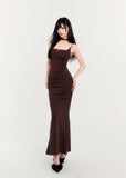 Contoured Silhouette Slip Dress
