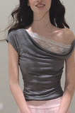 Swing Collar Tencel Top