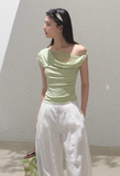 Swing Collar Tencel Top