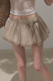 Double-Layer Flower Skort