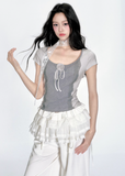 Korean Slim Fit Knit Tee