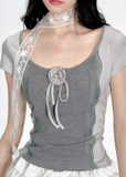 Korean Slim Fit Knit Tee