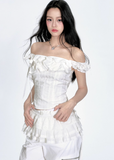 French Kiss Off-Shoulder Tee