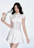 3D Flower Strapless Slim Cami