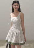 Printed Slim Fit Tank Dress