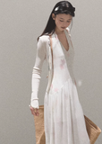 Printed Halter Strap Vacation Dress