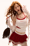 Slim Fit Cropped Long Sleeve Top