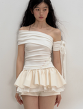 Lyocell One-Shoulder Strap Top