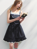 Retro College Style Strapless Dress