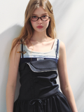 Retro College Style Strapless Dress
