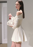 Moonlit Charm Off-Shoulder Dress