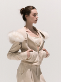 Fitted Wool-Blend Jacket