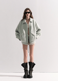 Vintage Wool Cropped Coat