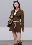 Chivalry  Maillard Lyocell-Linen Cinched Shirt