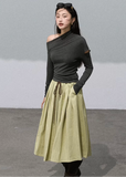 Asymmetrical Slim Knit