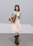 Slim Fit A-Line Skirt