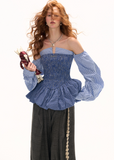 Seaside Bubble Skirt Dress