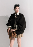Cashmere Blend Silhouette Jacket
