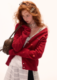 Dot Knit Cardigan