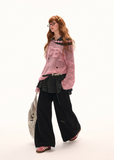 Letter Shoulder Knit