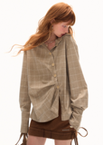 Houndstooth Belt Shirt