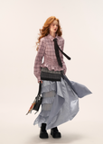 Irregular Sheer Skirt