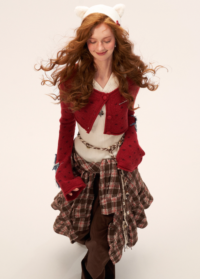 cat ear fleece sweater, kawaii hooded knit top, slim rib knit hoodie women, cute cat ear hoodie fall 2025, korean kawaii knitwear women, cute core street fashion, fall sweater cat hoodie, fleece ear hooded knit top, nowa tokyo cute girl style
