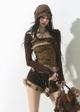 Slim Waist Hot Girl Style T-Shirt