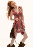New high-end sweet and casual short dress