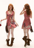 New high-end sweet and casual short dress