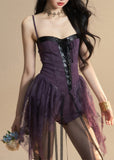 Strap slim Waist to Look Sexy Short Dress